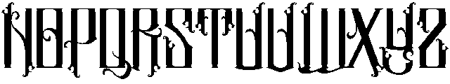 Godfrey Regular otf (400) Font UPPERCASE