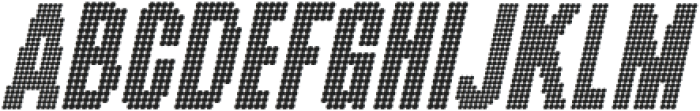 Godger Disco Italic otf (400) Font UPPERCASE