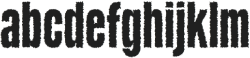 Godger Rough Regular otf (400) Font LOWERCASE