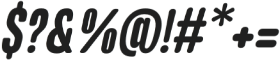 GodgerRounded-Italic otf (400) Font OTHER CHARS