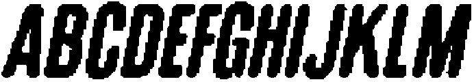 GodgerRoundedPixel-Regular otf (400) Font UPPERCASE