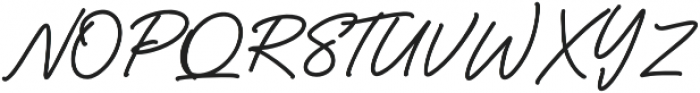 Godwit Signature Bold otf (700) Font UPPERCASE