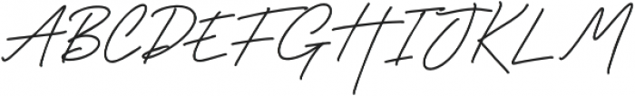 Godwit Signature Medium otf (500) Font UPPERCASE