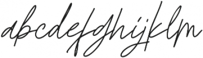 Godwit Signature Medium otf (500) Font LOWERCASE