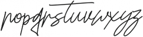 Godwit Signature Medium otf (500) Font LOWERCASE