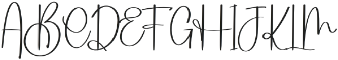 Gofindha Regular otf (400) Font UPPERCASE