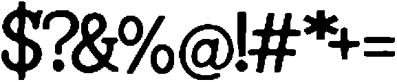 Gofosa ttf (400) Font OTHER CHARS