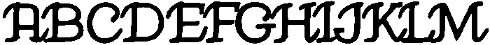 Gofosa ttf (400) Font UPPERCASE