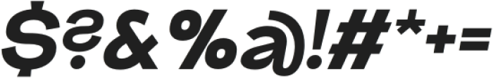 Gogoli Grotesk V2.0 Fat Italic otf (800) Font OTHER CHARS
