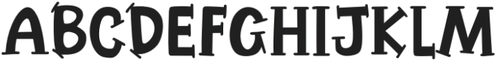 Gogoly Regular otf (400) Font UPPERCASE