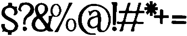 Goheyo ttf (400) Font OTHER CHARS