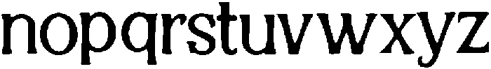 Goheyo ttf (400) Font LOWERCASE
