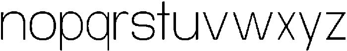Gojali Gojali VAR ttf (400) Font LOWERCASE