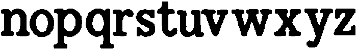 Gojipu ttf (400) Font LOWERCASE