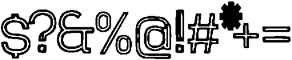 Gokasa ttf (400) Font OTHER CHARS