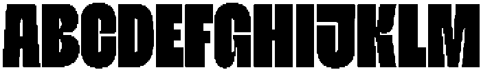 Goken Bold otf (700) Font UPPERCASE