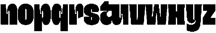 Goken Bold otf (700) Font LOWERCASE
