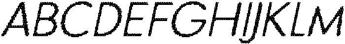 Golane Rounded Disco Italic otf (400) Font UPPERCASE