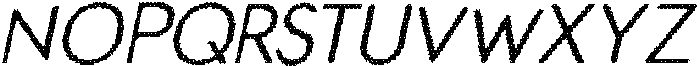 Golane Rounded Disco Italic otf (400) Font UPPERCASE