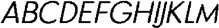 GolaneRoundedPixel-Regular otf (400) Font UPPERCASE