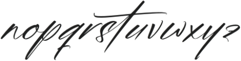 Golassity Foreston Italic otf (400) Font LOWERCASE