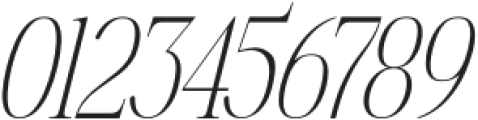 Golastika Italic otf (400) Font OTHER CHARS