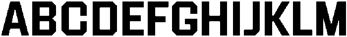 Gold Chamber Sans otf (400) Font UPPERCASE
