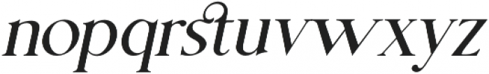 Gold Leaf otf (400) Font LOWERCASE