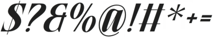 GoldBreath-Italic otf (400) Font OTHER CHARS