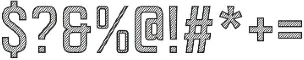 Goldana Stripes otf (400) Font OTHER CHARS