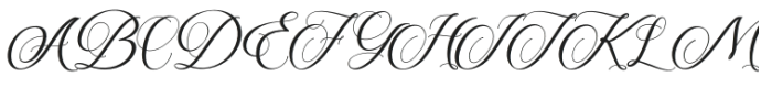 Goldaria Regular otf (400) Font UPPERCASE