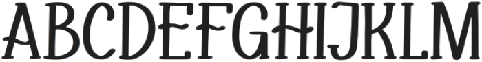 Golday Regular otf (400) Font UPPERCASE