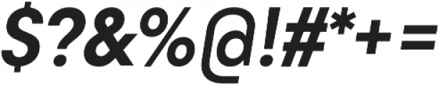 Goldbill DemiBold Italic otf (600) Font OTHER CHARS