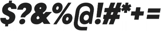 Goldbill ExtraBold Italic otf (700) Font OTHER CHARS