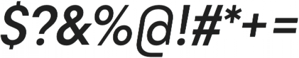 Goldbill Medium Italic otf (500) Font OTHER CHARS