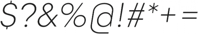 Goldbill XL Light Italic otf (300) Font OTHER CHARS