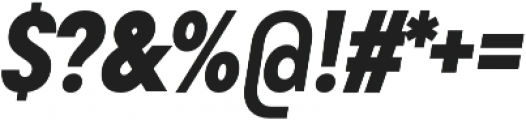 Goldbill XS Bold Italic otf (700) Font OTHER CHARS
