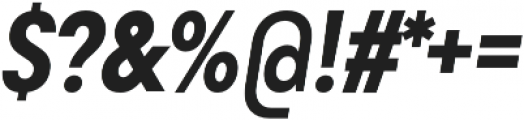 Goldbill XS DemiBold Italic otf (600) Font OTHER CHARS
