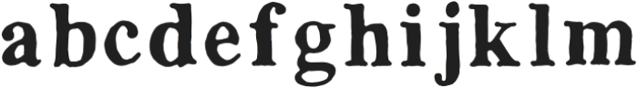 Golden Age Regular otf (400) Font LOWERCASE