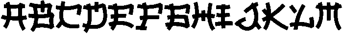 Golden Dynasty otf (400) Font UPPERCASE