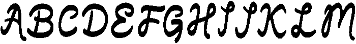 Golden Palms Script otf (400) Font UPPERCASE