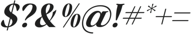 Golden Sands Italic otf (400) Font OTHER CHARS