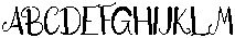 Golden Writing Regular otf (400) Font UPPERCASE