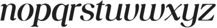 GoldenHeritage Italic otf (400) Font LOWERCASE