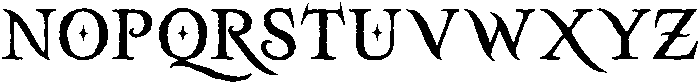 Goldenrod Decorative otf (400) Font UPPERCASE