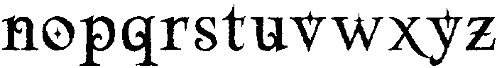 Goldenrod Decorative otf (400) Font LOWERCASE