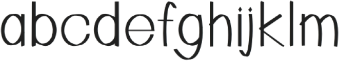 Goldfinch Regular otf (400) Font LOWERCASE