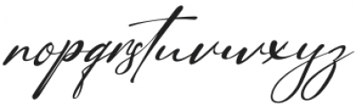 Golding Signature Italic Italic otf (400) Font LOWERCASE