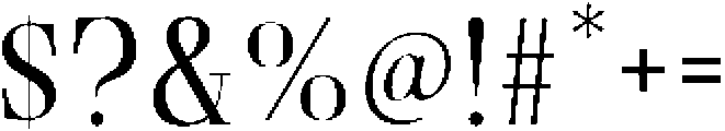 Goldoni otf (400) Font OTHER CHARS
