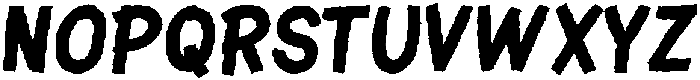 Golera Boldies Oblique otf (700) Font LOWERCASE